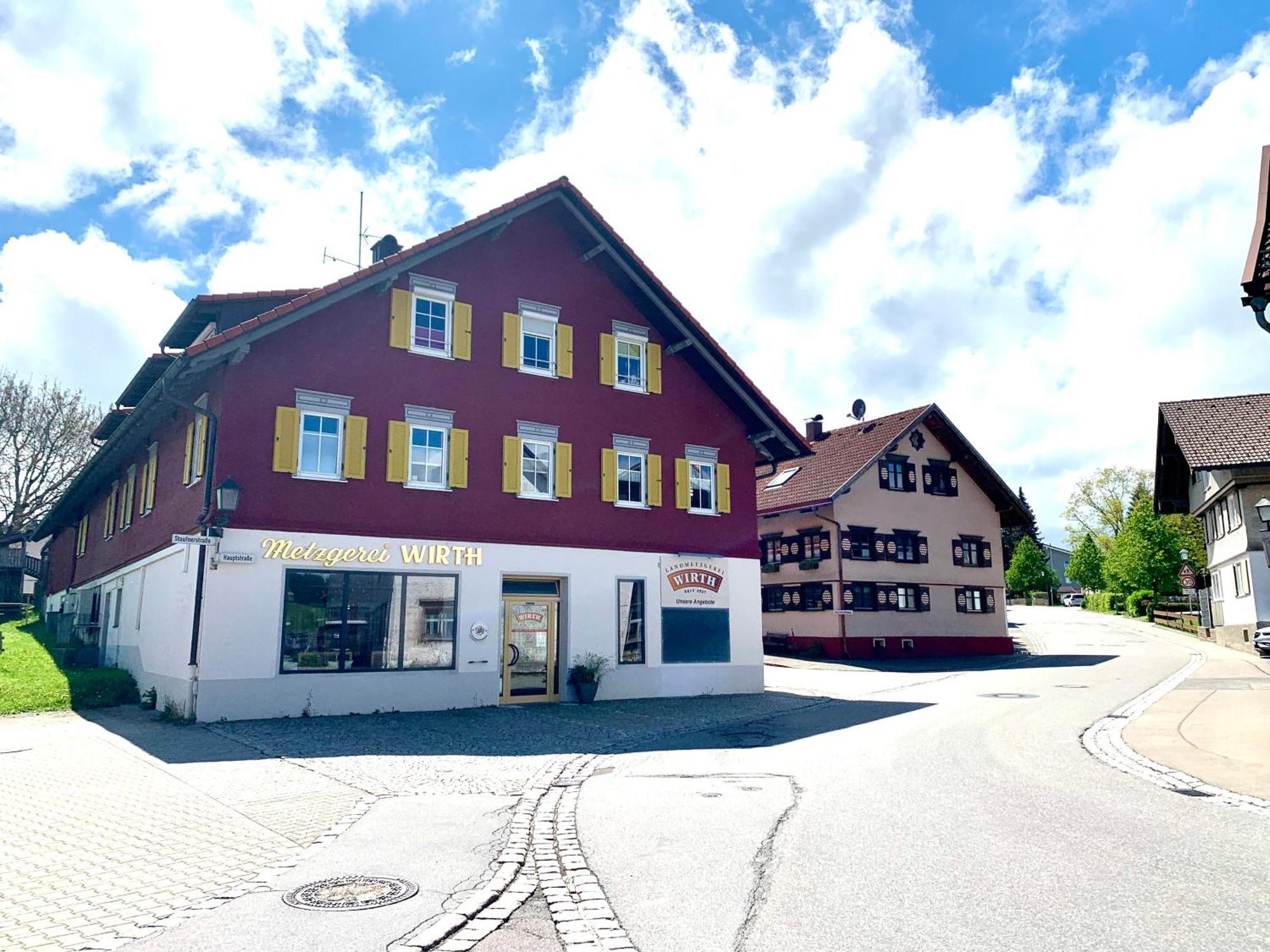 Lindners Hideaways - Bergnest Lodge - Bergblick Fewo 6 Pers Balkon Garten Hund Ski Unterkunft Luftkurort Oberreute Naehe Buchenegger Wasserfaelle Eistobel Bodensee Eksteriør bilde